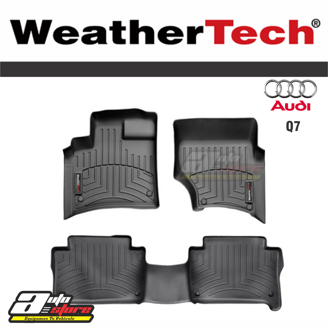 Audi Q7 - 2011-2016 - NEGRO - 1ra+2da Fila