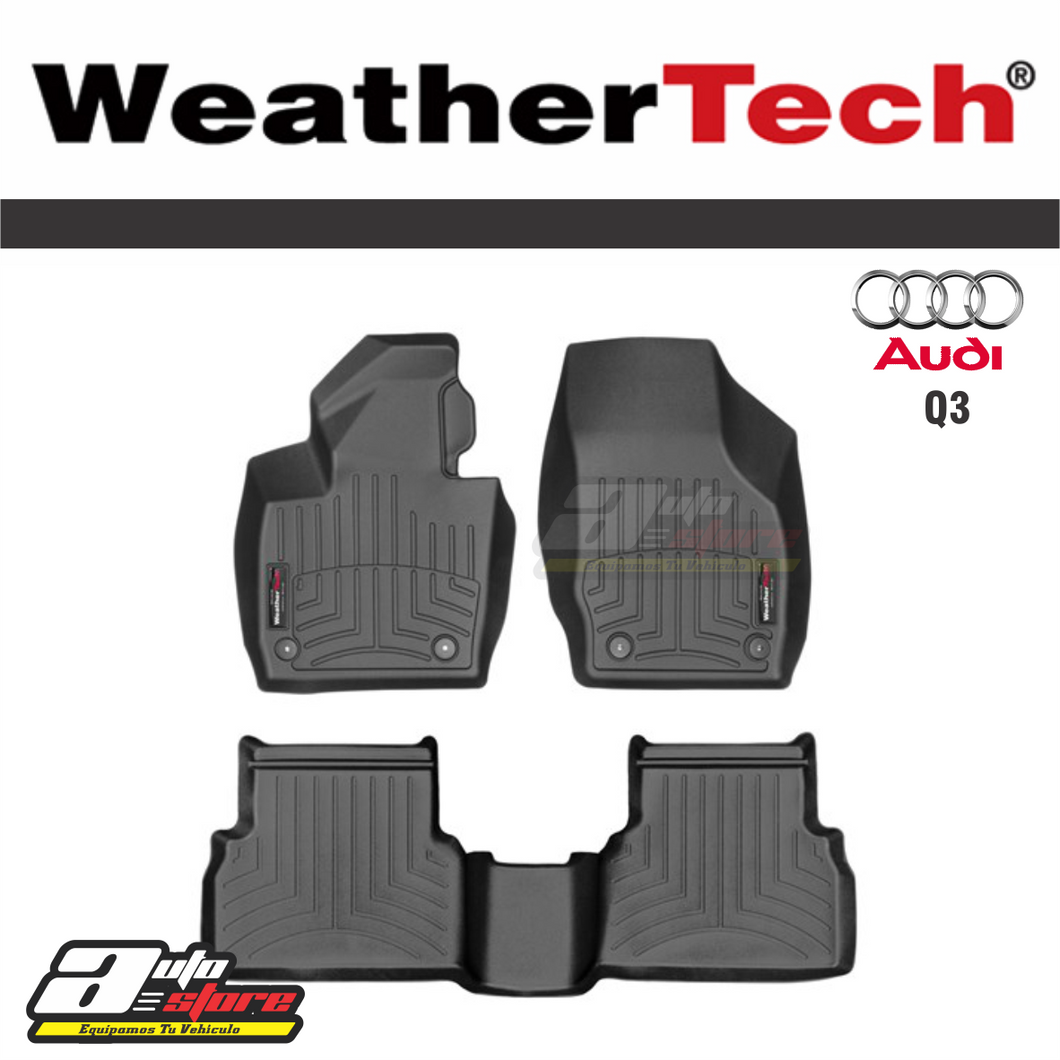 Audi Q3 - 2011-2016 - NEGRO - 1ra+2da Fila