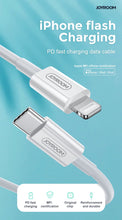 Cargar imagen en el visor de la galería, Cable Iphone Carga Rapida PD - Lightning - 1,2 metros - Blanco - Joyroom
