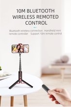 Cargar imagen en el visor de la galería, Selfie Stick y Trípode Bluetooth para Smartphones con Control - Joyroom
